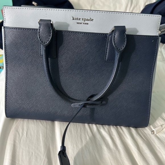 kate spade Handbags - Two Tone Blue Kate Spade Bag